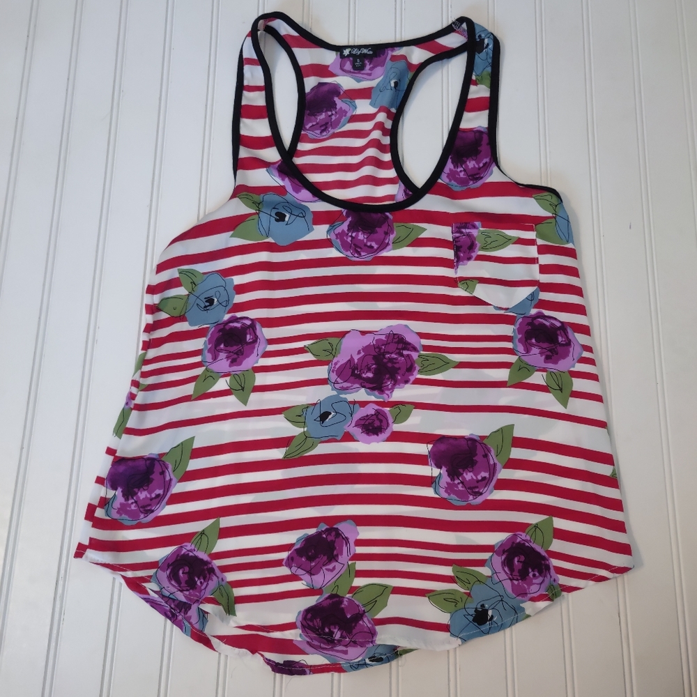 Lily White Tank Top
